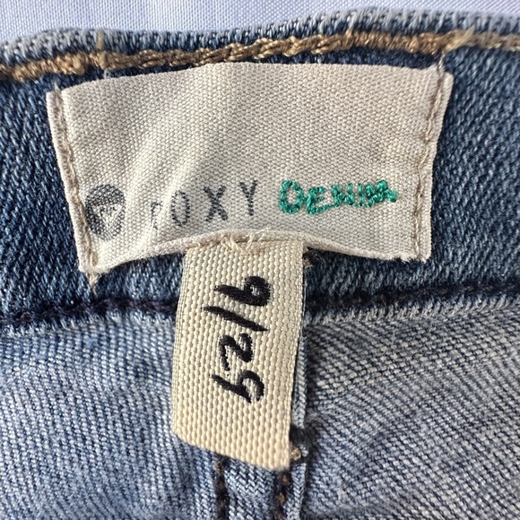 Roxy Denim Medium Wash Bootcut Jeans - Picture 3 of 6